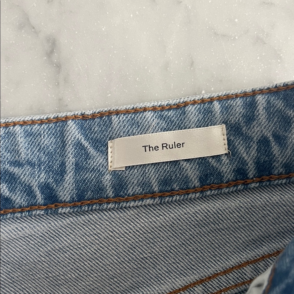 FRAME The Ruler High-rise Straight-Leg Women’s Jeans - Picture 7 of 9